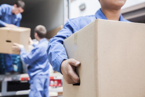 House removals team planning a Richmond home move