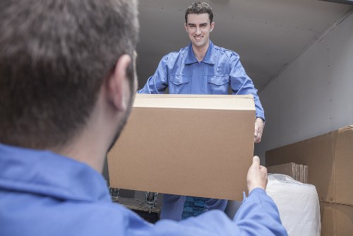Man With Van Richmond team preparing a safe and organised moving job