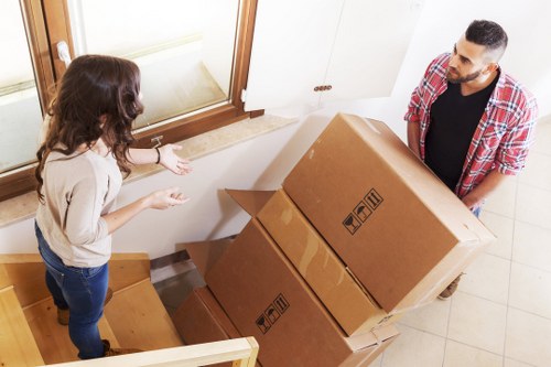 Waste items separated for lawful disposal