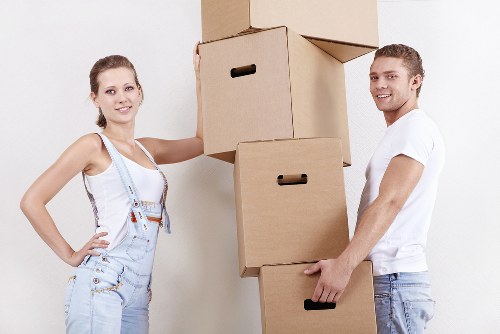 Professional mover handling belongings with care and safety